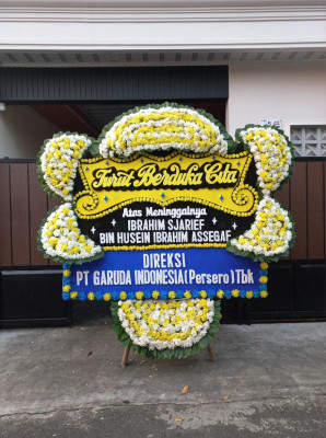 Papan Bunga Duka di Wungkur Nanakan